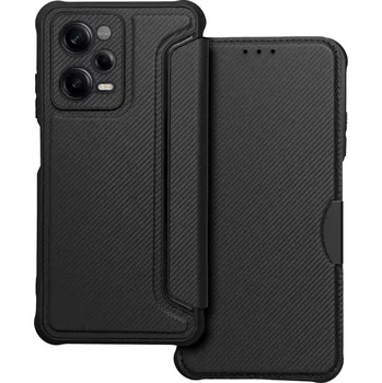 Náhradní díl pro mobilní telefon Kryt RAZOR Book Xiaomi Redmi Note 12 Pro 5G černý