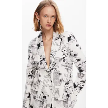 Dámská cargo bunda Dámské sako DESIGUAL 24WWEW52 1001 AME BRATISLAVA Velikost: S