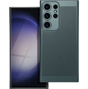 Náhradní kryt pro mobilní telefon Kryt Breezy Case Samsung Galaxy S23 Ultra zelený