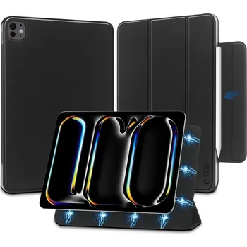 Náhradní kryt pro mobilní telefon Kryt Tech-Protect Smartcase Magnetic iPad Pro 11 5 / 2024 black