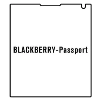 engaroGuard Hydrogel - ochranná fólie - BlackBerry Passport průsvitná nepoužívám kryt = folie na celý displej 1 kus s výřezem přední kamery