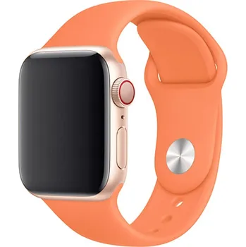 Řemínek na hodinky Řemínek pro Apple Watch (38/40/41 mm) Sport Band, Papaya, velikost S/M