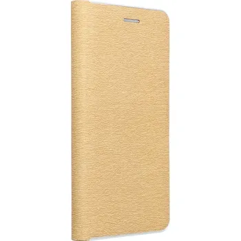 Náhradní kryt pro mobilní telefon Kryt Luna Book Gold Xiaomi Redmi Note 13 Pro 5G gold