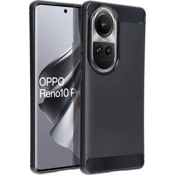 Náhradní kryt pro mobilní telefon Kryt Carbon Case OPPO Reno 10 Pro 5G černý