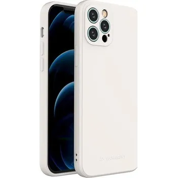 Náhradní díl pro mobilní telefon iPhone 12 Pro Silicone Case - béžové