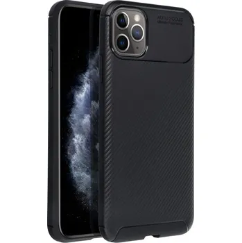 Náhradní kryt pro mobilní telefon Kryt Carbon Premium iPhone 11 Pro Max černý