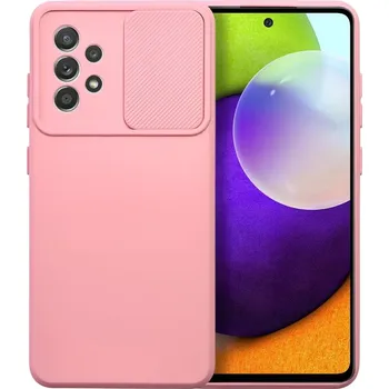 Náhradní kryt pro mobilní telefon Kryt Slide Case Samsung Galaxy A32 LTE ( 4G ) růžový
