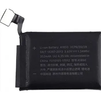 Baterie pro mobilní telefon Baterie pro Apple Watch Series 3 42mm GPS+cellular 352mAh A1850