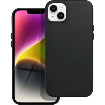 Náhradní kryt pro mobilní telefon Kožený Kryt - Mag Cover iPhone 14 Plus černý