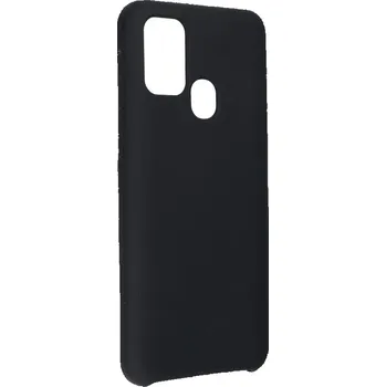 Náhradní kryt pro mobilní telefon Kryt Forcell Silicone Case Samsung Galaxy M31 černý