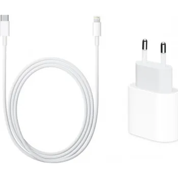 Rychlonabíječka pro iPhone - 20W adaptér USB-C a kabel USB-C / Lightning