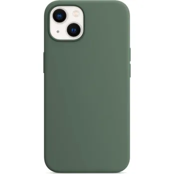Náhradní kryt pro mobilní telefon engaroGuard iPhone 13 Silikonové pouzdro s MagSafe - Eucalyptus design (zelený)