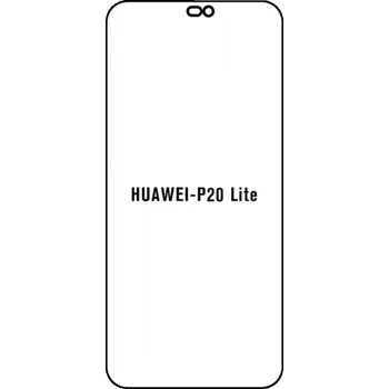 engaroGuard Hydrogel - ochranná fólie - Huawei P20 Lite průsvitná nepoužívám kryt = folie na celý displej 1 kus s výřezem přední kamery