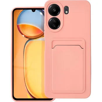 Náhradní kryt pro mobilní telefon Kryt Card Case Xiaomi Redmi 13C Pink