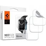 Ochranná fólie Spigen Neo Flex 3-Pack Apple Watch 4 / 5 / 6 / 7 / 8 / 9 / SE (44 / 45 mm) Clear