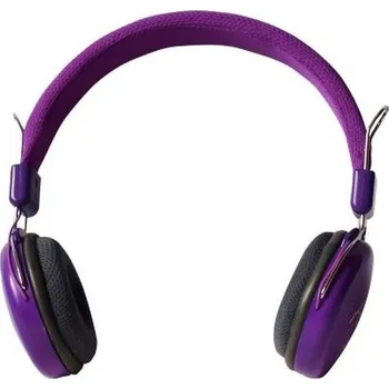 Sluchátka Sluchátka Art Drátová sluchátka Jack 3,5 mm With Microphone Ap-60C Violet