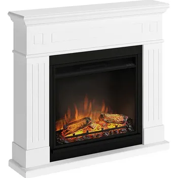 Tagu elektrický krb Larsen Pure White, 1500 W, LED