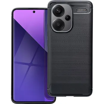 Náhradní kryt pro mobilní telefon Kryt Carbon Case Xiaomi Redmi Note 13 Pro+ 5G black