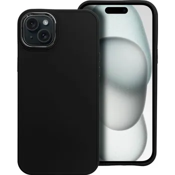 Náhradní kryt pro mobilní telefon Kryt Frame Case iPhone 15 Plus black
