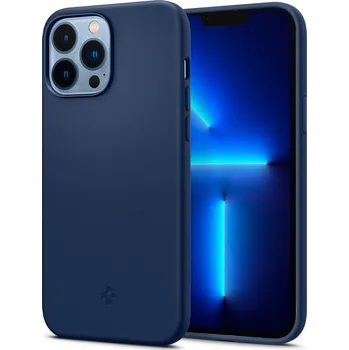 Náhradní kryt pro mobilní telefon Kryt Spigen Silicone Fit iPhone 13 Pro navy Blue