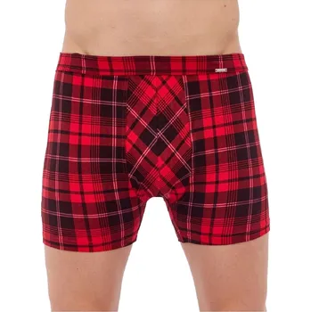 Pánské spodní prádlo Pánské boxerky CORNETTE PRIME 904/120 červená 4XL 0