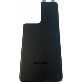 Náhradní kryt pro mobilní telefon Samsung Galaxy S21 Ultra 5G - Zadní kryt - černý (náhradní díl)