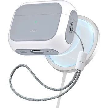 Náhradní kryt pro mobilní telefon Pouzdro/kryt ESR Orbit Halolock Magsafe Apple AirPods Pro 1/2 white