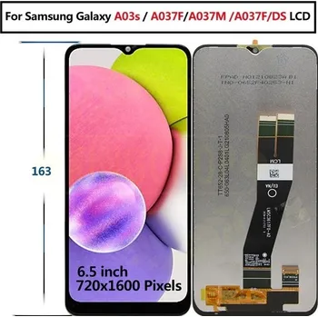 LCD displej Samsung Galaxy A03s (velké sklo 163 mm)