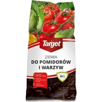 Substrát TARGET ZEMINA PŘIPRAVENÁ PRO RAJČATA A ZELENINY 50L