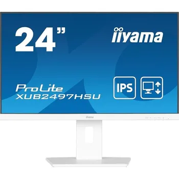 Monitor iiyama ProLite/XUB2497HSU-W2/23,8"/IPS/FHD/100Hz/1ms/White/3R