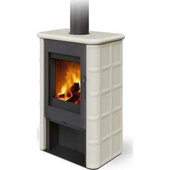 Krbová kamna ROMOTOP SIENA N 02 keramika perlová 95508 - kachlová krbová kamna