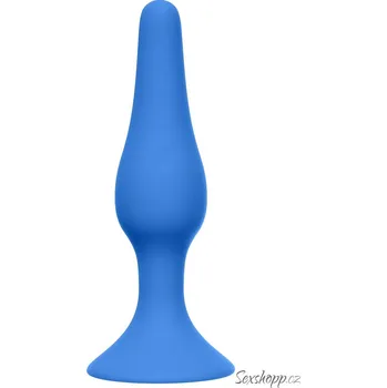 Anální kolík Anální kolík s přísavkou Black Edition Back Door Medium Blue