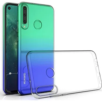 Náhradní kryt pro mobilní telefon Huawei Y7p/P40 Lite E - průsvitný ultratenký silikonový kryt