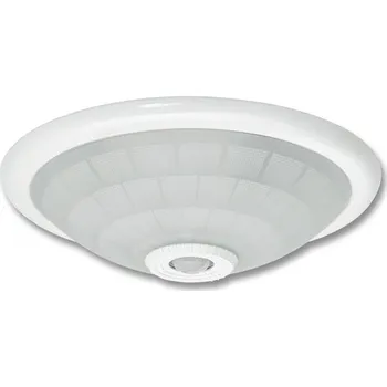 Ecolite Výprodej VERA Stropní svítidlo bílé 2xE27 s PIR senzorem WHST78-BI