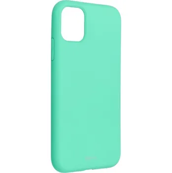 Náhradní kryt pro mobilní telefon Kryt Roar Colorful Jelly Case - iPhone 11 tyrkysový