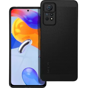 Náhradní kryt pro mobilní telefon Kryt Breezy Case Xiaomi Redmi Note 11 Pro / 11 Pro 5G černý