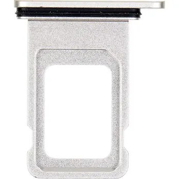 Náhradní kryt pro mobilní telefon iPhone 11 - slot na SIM kartu (White)