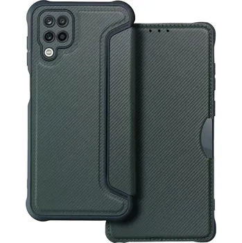 Náhradní kryt pro mobilní telefon Kryt RAZOR Book Samsung Galaxy A12 zelený