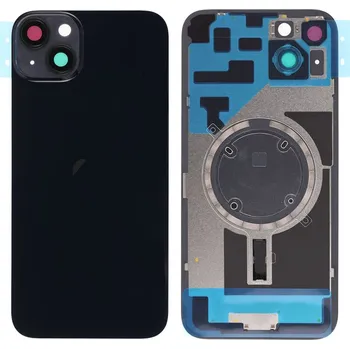 Náhradní díl pro mobilní telefon Apple iPhone 14 Plus - Zadní sklo krytu (Midnight)