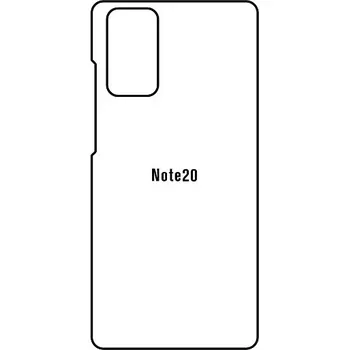 engaroGuard Hydrogel - zadní ochranná fólie - Samsung Galaxy Note 20 průsvitná