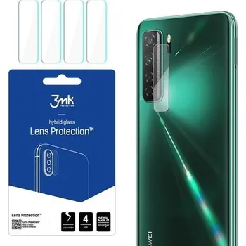 4x hybridní flexibilní ochranné sklo zadní kamery - Huawei P40 Lite 5G