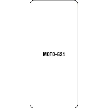engaroGuard Hydrogel - ochranná fólie - Motorola Moto G24 průsvitná nepoužívám kryt = folie na celý displej 1 kus s výřezem přední kamery