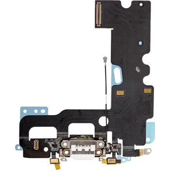 iPhone 7 Plus - nabíjecí konektor + flex kabel s mikrofonem (světle gray)