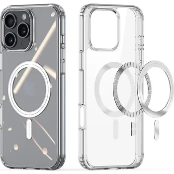 Náhradní kryt pro mobilní telefon Kryt Dux Ducis Case Clin Mag s Magsafe iPhone 16 Pro Max Průsvitný