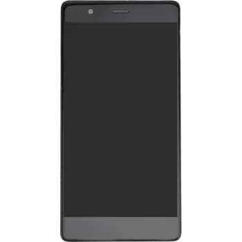 LCD displej Huawei P9 s rámem, black (EVA-L09)