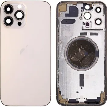 Náhradní kryt pro mobilní telefon Apple iPhone 13 Pro Max - Zadní housing (Gold)