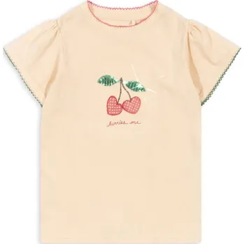 Dívčí bavlněné triko Famo "Ecru" Konges Sløjd VELIKOST: 98/3 roky