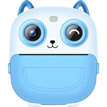 Tiskárna Mini termotiskárna s fotoaparátem pro děti - modrá