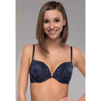 Podprsenka Dámská podprsenka Calvin Klein QF5363E 70 D Tm. modrá