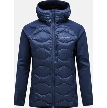 BUNDA PEAK PERFORMANCE M HELIUM DOWN HYBRID HOOD BLUE SHADOW